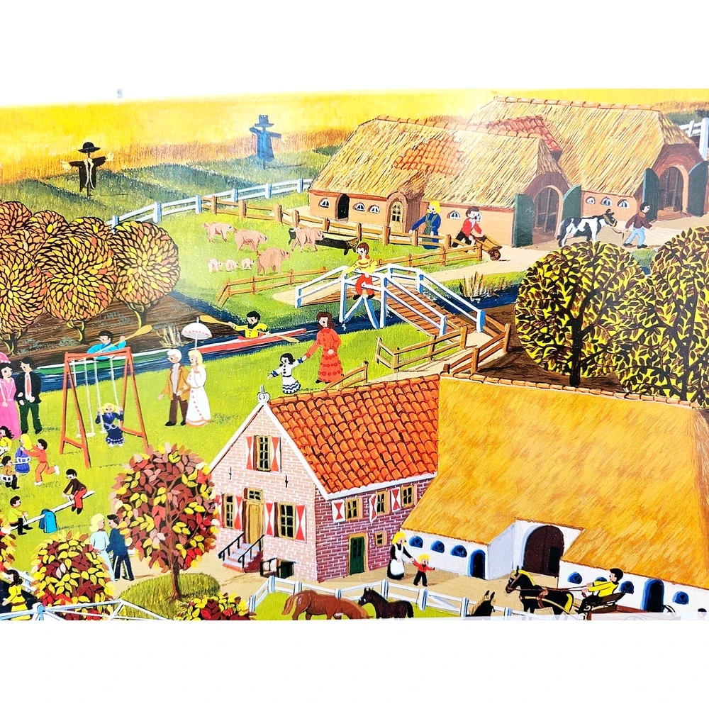 Spin Master - 2000pc Puzzle pieces - “October Harvest” Fred Breebaart